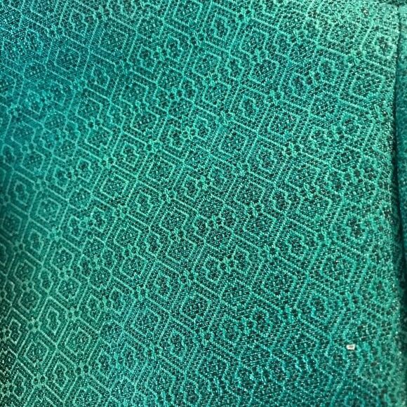 Black Label Evan Picone Blazer Women’s Size 6 Green & Black Open Front - Picture 6 of 7
